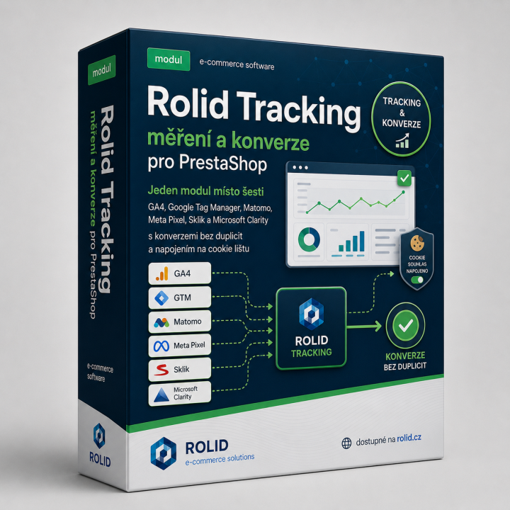 Rolid Tracking -  měření a konverze pro PrestaShop